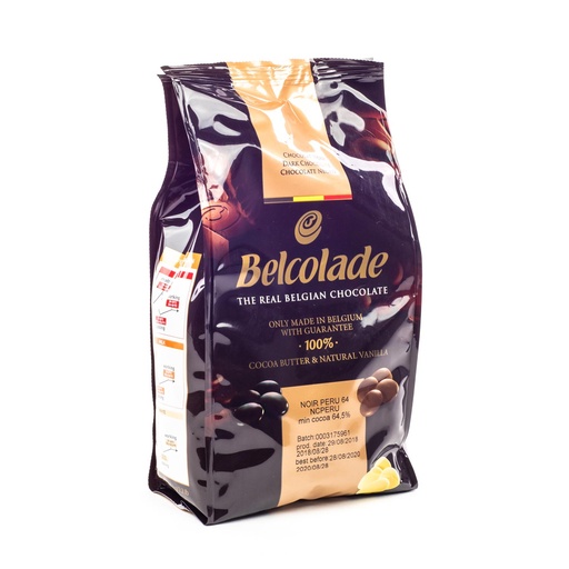 [MAY-16084] Chocolat du Pérou 64% en pastilles  1 kg