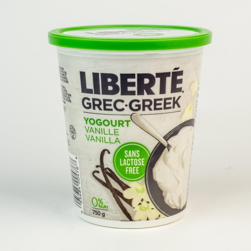 [MAY-17871] Vanilla Greek Yogurt 750 g