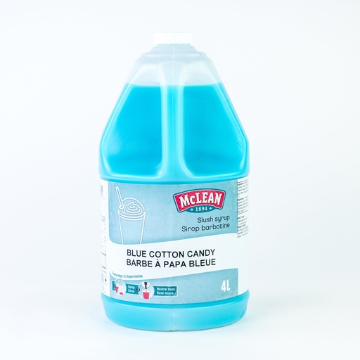 [MAY-24105] Sirop barbotine barbe à papa bleue 4 L