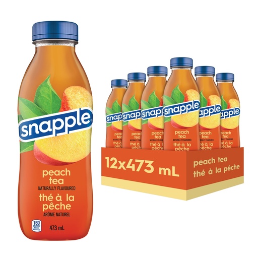 [MAY-26258] Peach Ice Tea 12 x 473 ml