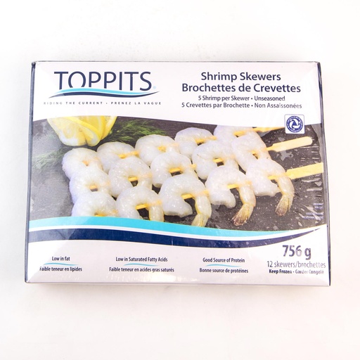 [MAY-28047] Brochettes de crevettes crues 756 g