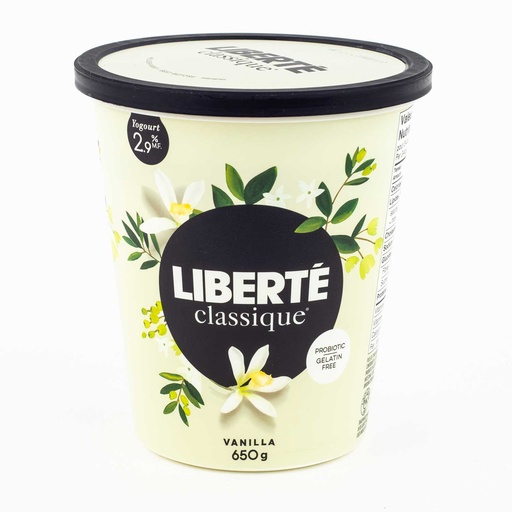 [MAY-28186] Vanilla 2.9% Yogurt 650 g
