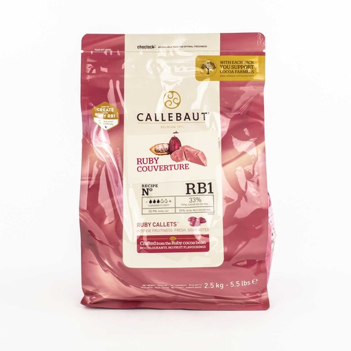 [MAY-28223] Chocolat Ruby 2,5 kg