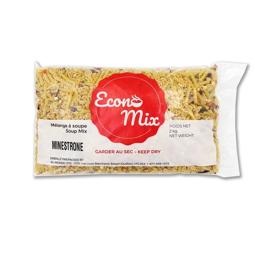 [MAY-29138] Mélange pour soupe minestrone 2 kg