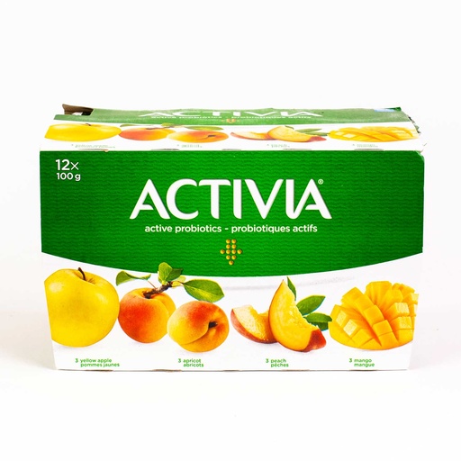 [MAY-30054] Yogourt pomme pêche abricot mangue x12