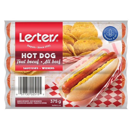 [MAY-30070] All Beef Smoked Wiener Sausages 375 g