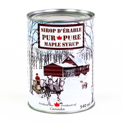 [MAY-30634] Sirop d'érable ambré 540 ml