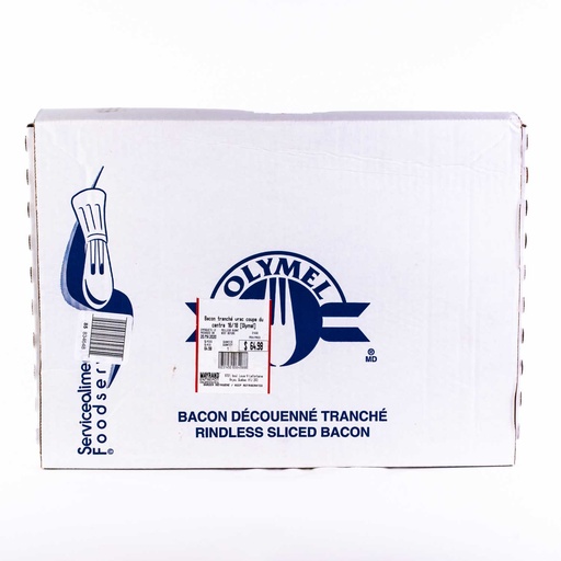 [MAY-31450] Rindless Sliced Bacon Center Cut 16/18 5 kg