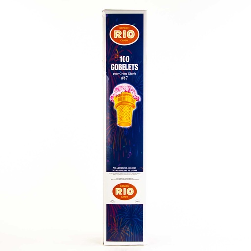 [MAY-31645] Cornet gobelet gros #67 x100