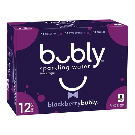 [MAY-31994] Blackberry Sparkling Water 355 ml x12