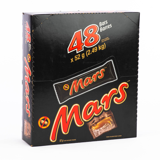 [MAY-32546] Barre de chocolat Mars x48