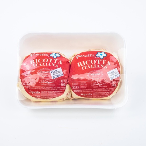 [MAY-32831] Ricotta Fiorella 2 x 300 g