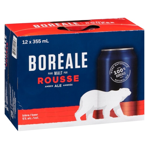 [MAY-34301] Bière rousse ale ambrée 5% 355 ml x12