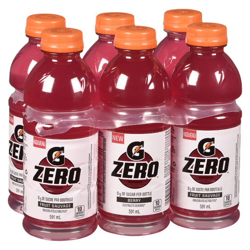[MAY-40277] Zero Calorie Wild Fruit Energy Drink 591 ml x6