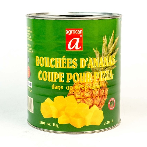 [MAY-41771] Bouchées d'ananas coupé pour pizza 2,84 L