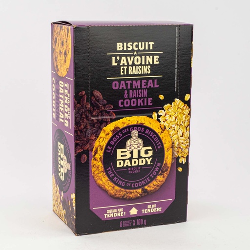 [MAY-41992] Oatmeal and Raisins Cookies 8 x 100 g