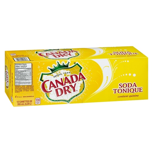 [MAY-42526] Soda tonique 355 ml x12