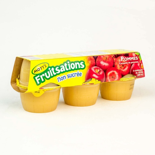 [MAY-42632] Purée de pommes non-sucrée x6
