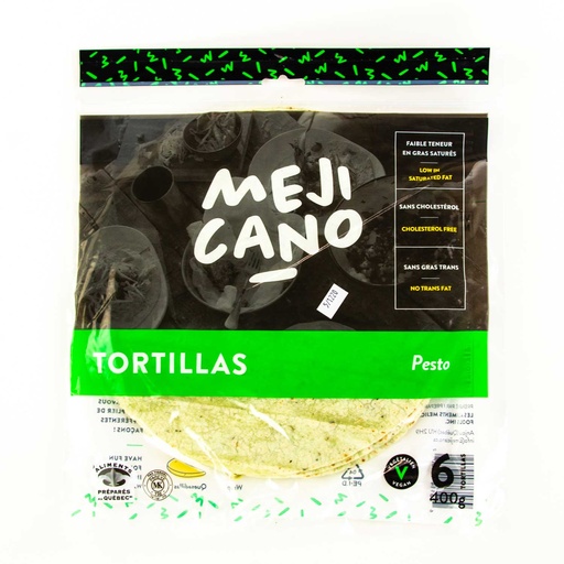 [MAY-45665] Tortilla au pesto 10'' x6