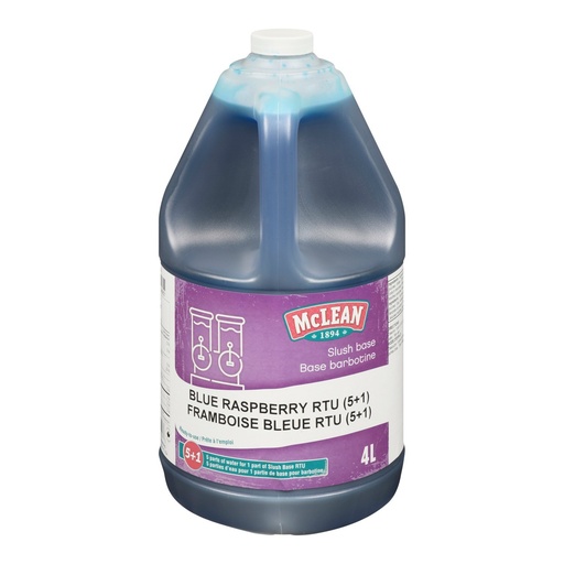 [MAY-47840] Blue Raspberry Syrup Slush Base 4 L