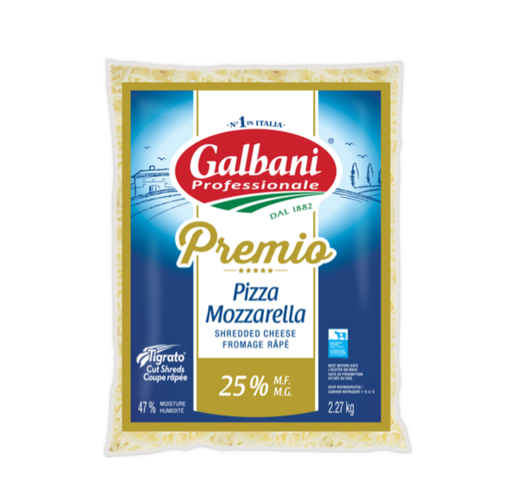[MAY-68674] Mozzarella galbani premio 25% râpé 2,27 kg