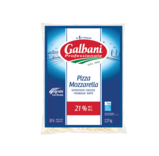 [MAY-68713] Mozzarella 21% sans lactose râpé 2,27 kg